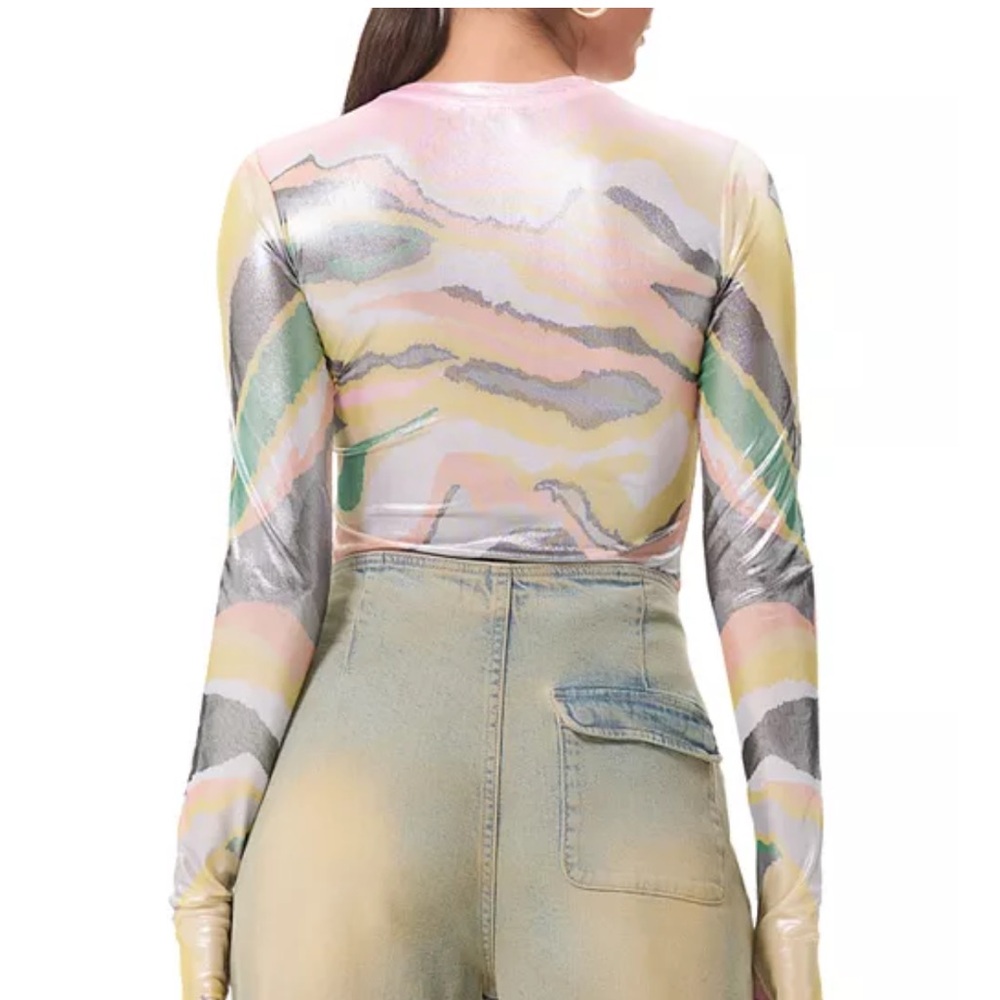 AFRM Metillac Abstract Long Sleeve Top - Picture 4 of 5